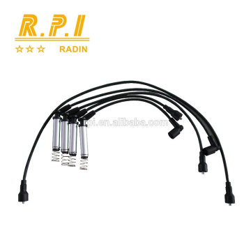 Cable de encendido de silicona de alto voltaje, CABLE DE ENCHUFE DE LA CHISPA PARA OPEL 1612558